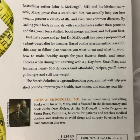3/20. The Starch Solution Health Cookbook. - Picture 9 of 10